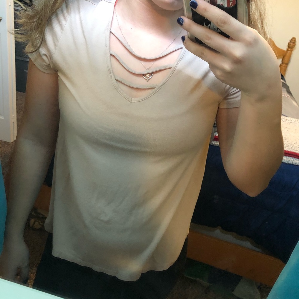 Cute pink shirt!